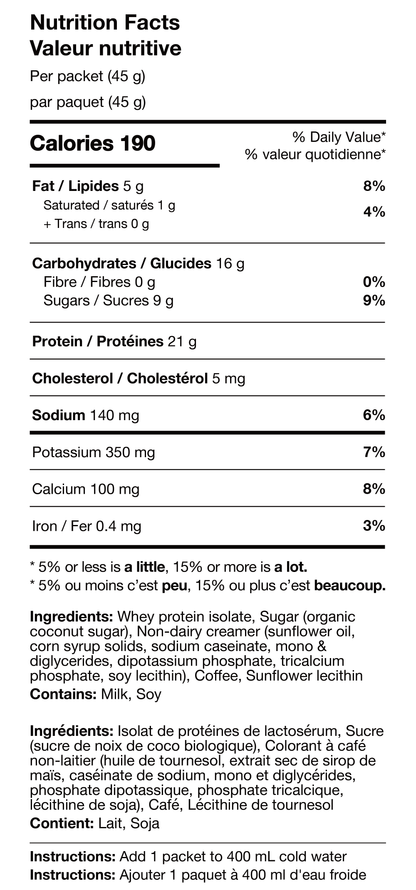 Classic Cold Brew Sample